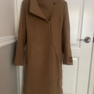 Babaton Tan Trench Coat, Shade: Saville
